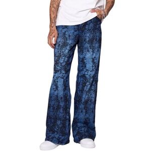 VALABASAS | MENS DENIM RANGER‎ BAGGY DENIM JEAN VINTAGE BLUE DYEING 36